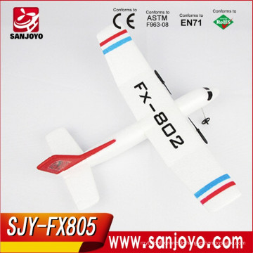 Neueste Spielzeug 2.4G Foam RC Segelflugzeug beliebt RC Segelflugzeug mit Fernbedienung Modellflugzeug SJY-FX805